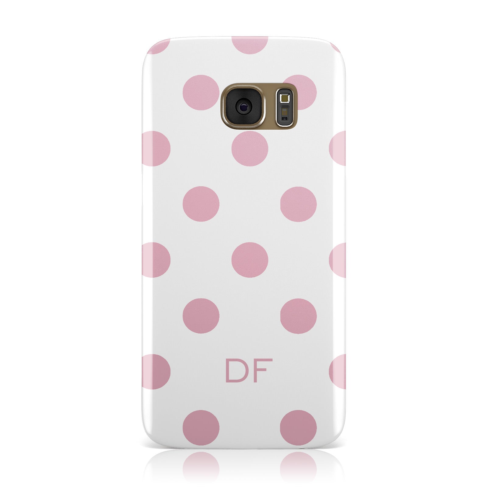 Dots Initials Personalised Samsung Galaxy Case