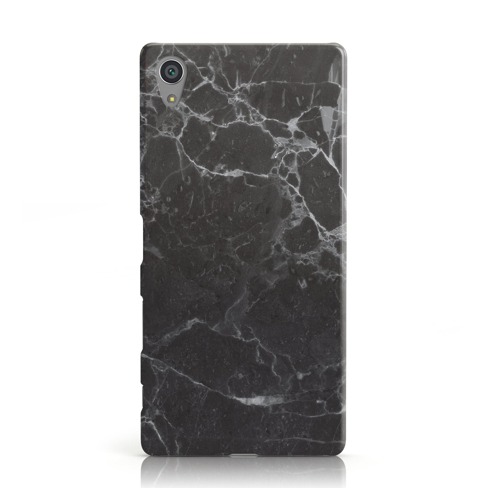 Faux Marble Effect Black Sony Xperia Case