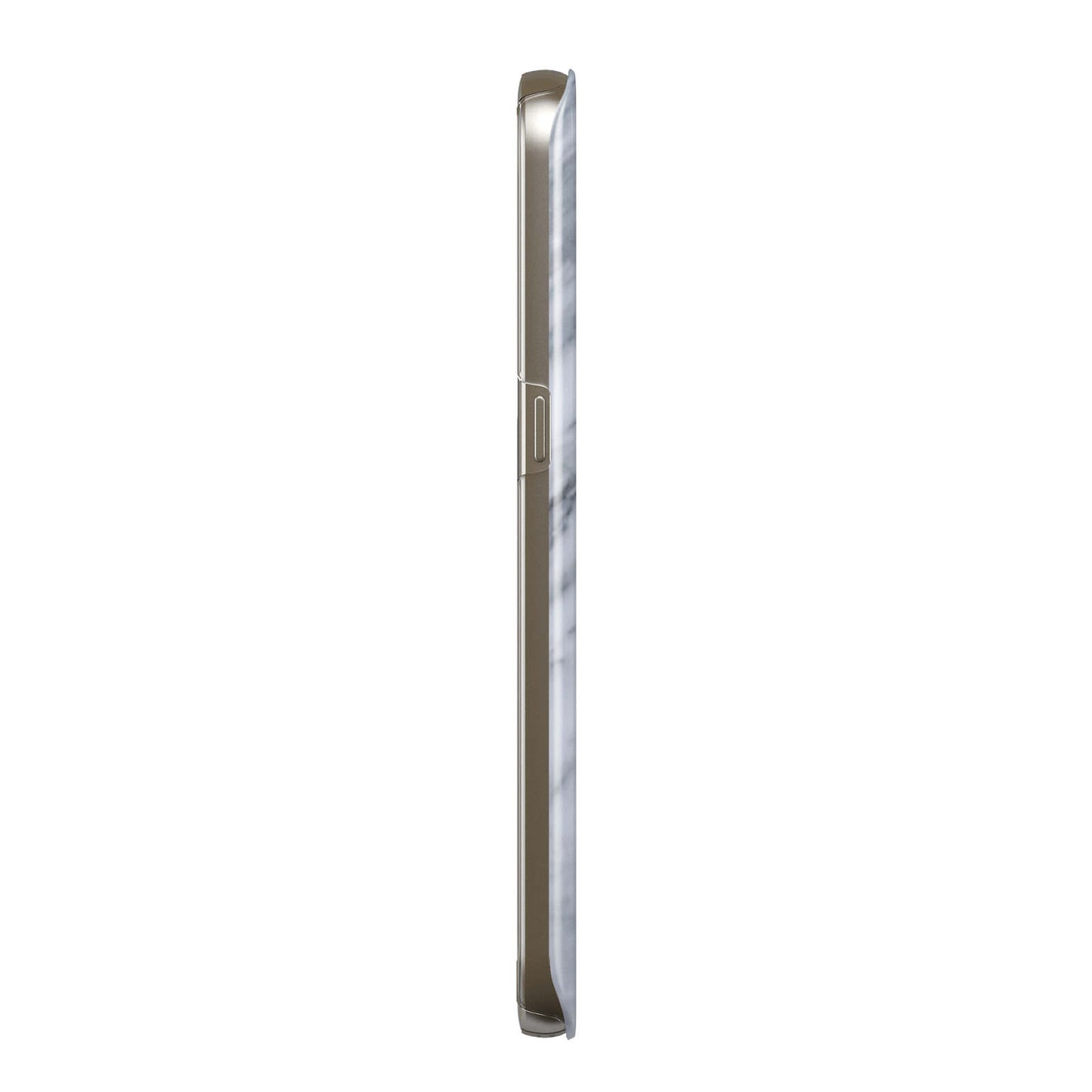 Faux Marble Italian Grey Samsung Galaxy Case Side View