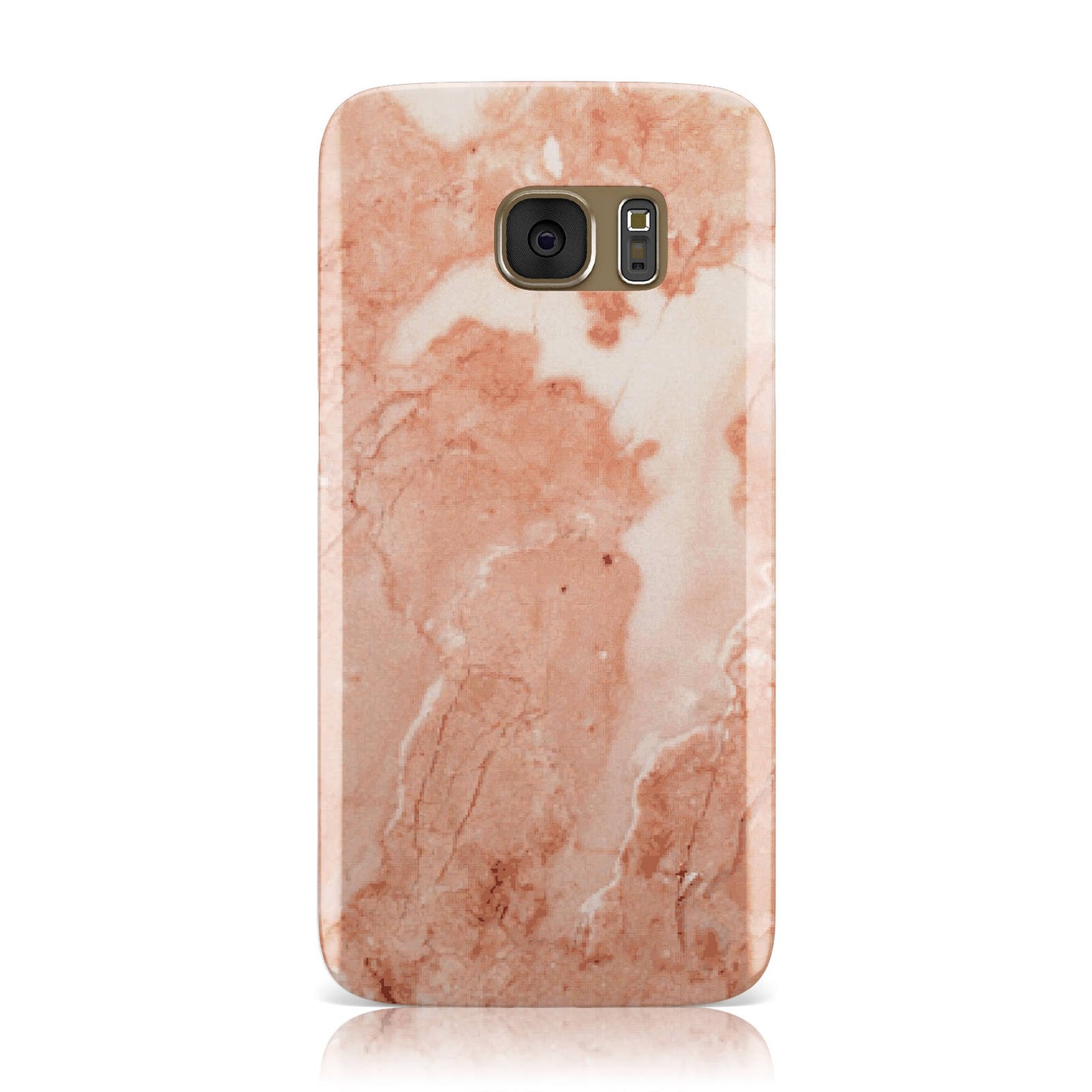 Faux Marble Red Samsung Galaxy Case