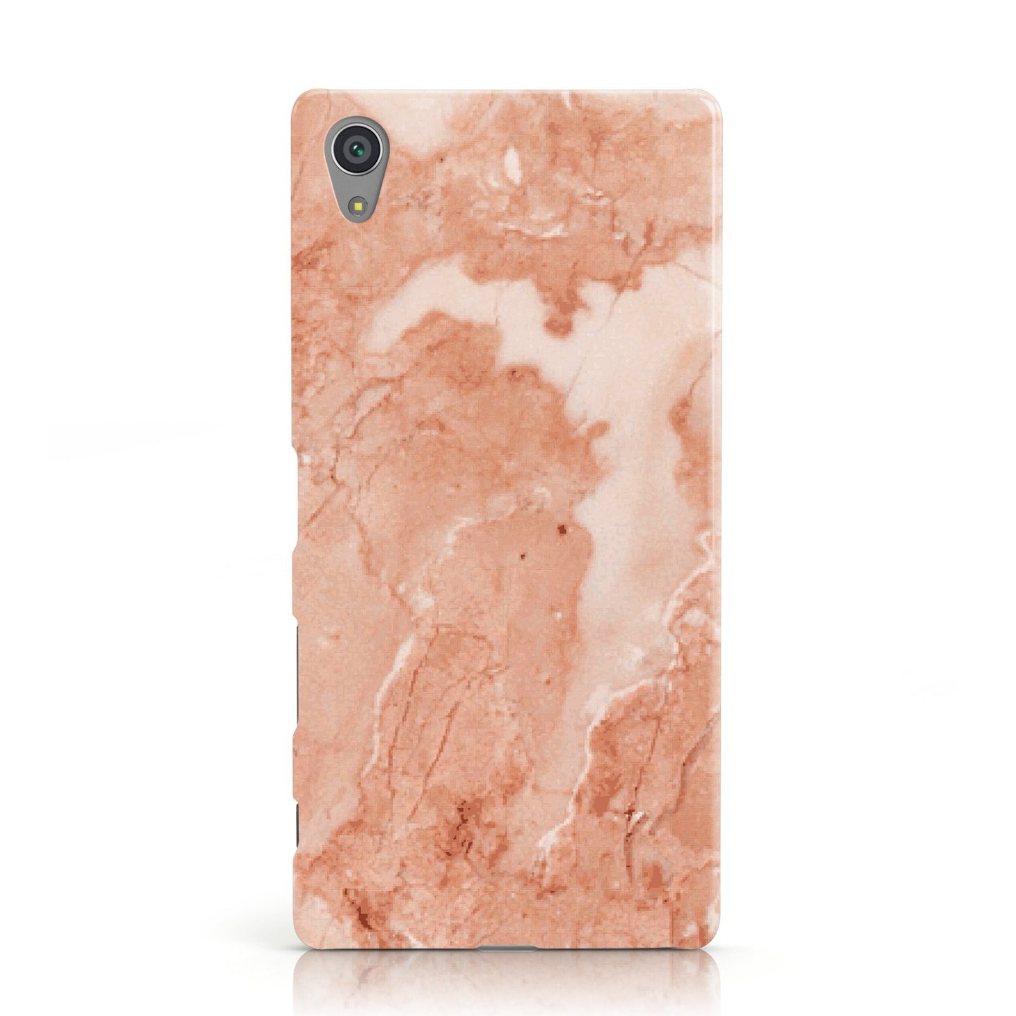 Faux Marble Red Sony Xperia Case