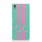 Green Personalised Initials Sony Xperia Case