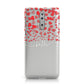 Personalised Hearts Confetti & Clear White Name Nokia Case