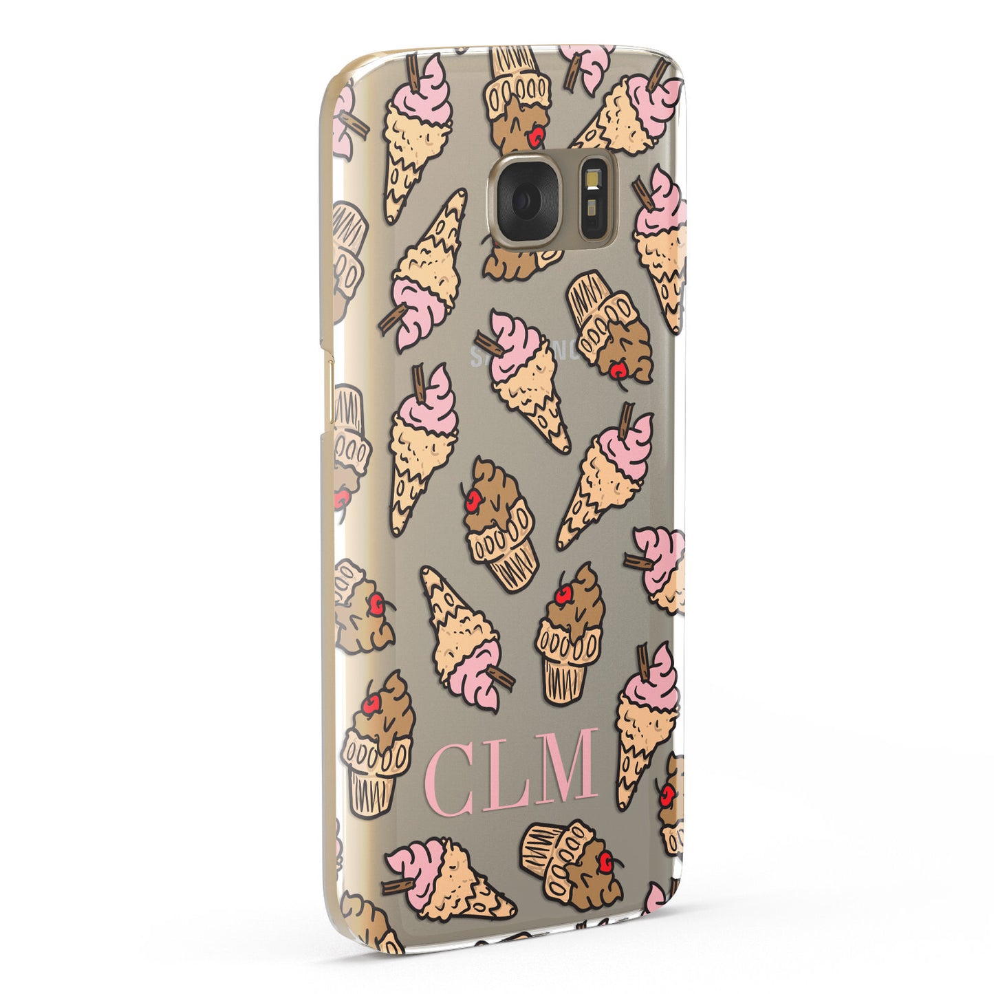 Personalised Ice Creams Initials Samsung Galaxy Case Fourty Five Degrees