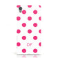 Initial Dots Personalised Sony Xperia Case