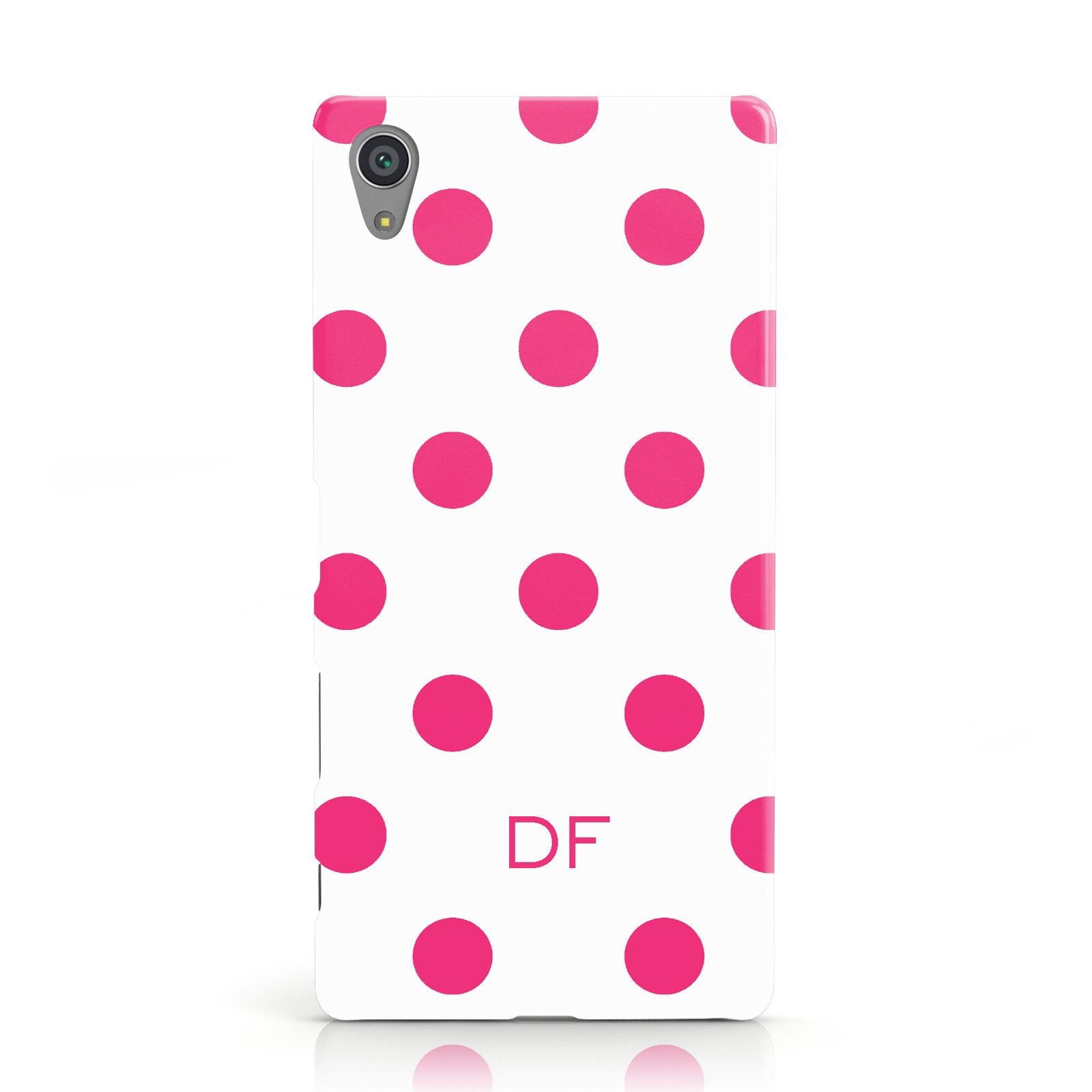Initial Dots Personalised Sony Xperia Case