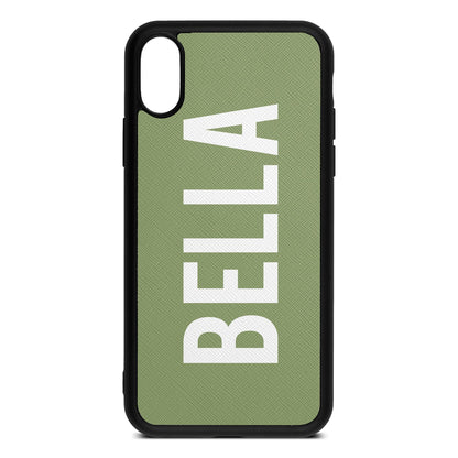 Green Lime Shadow Text iPhone 11 Pro Case