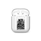 King of Pentacles Monochrome AirPods Case