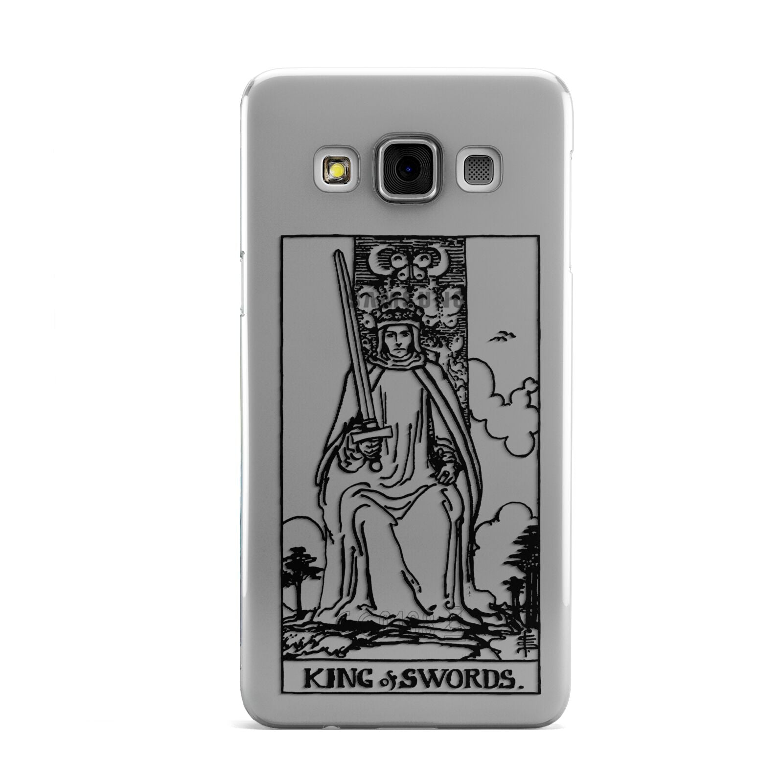 King of Swords Monochrome Samsung Galaxy A3 Case