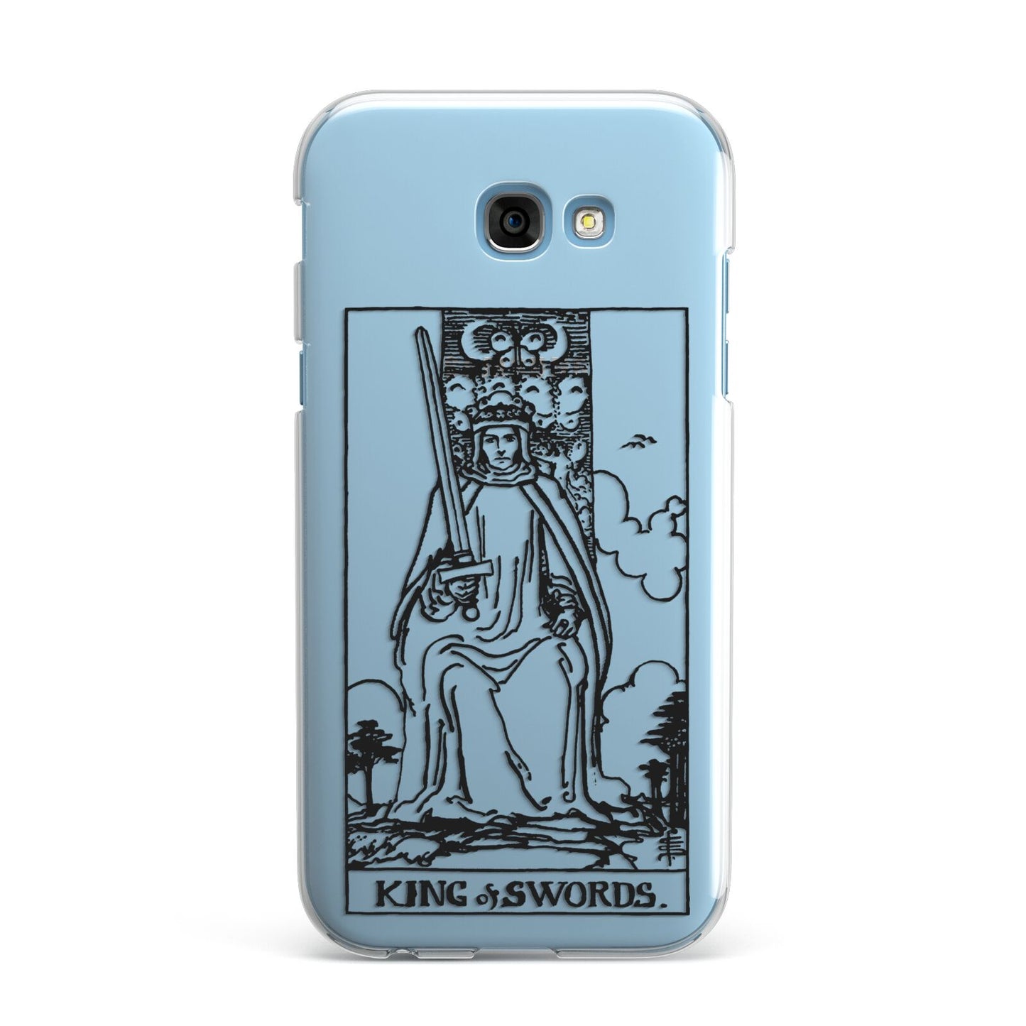 King of Swords Monochrome Samsung Galaxy A7 2017 Case
