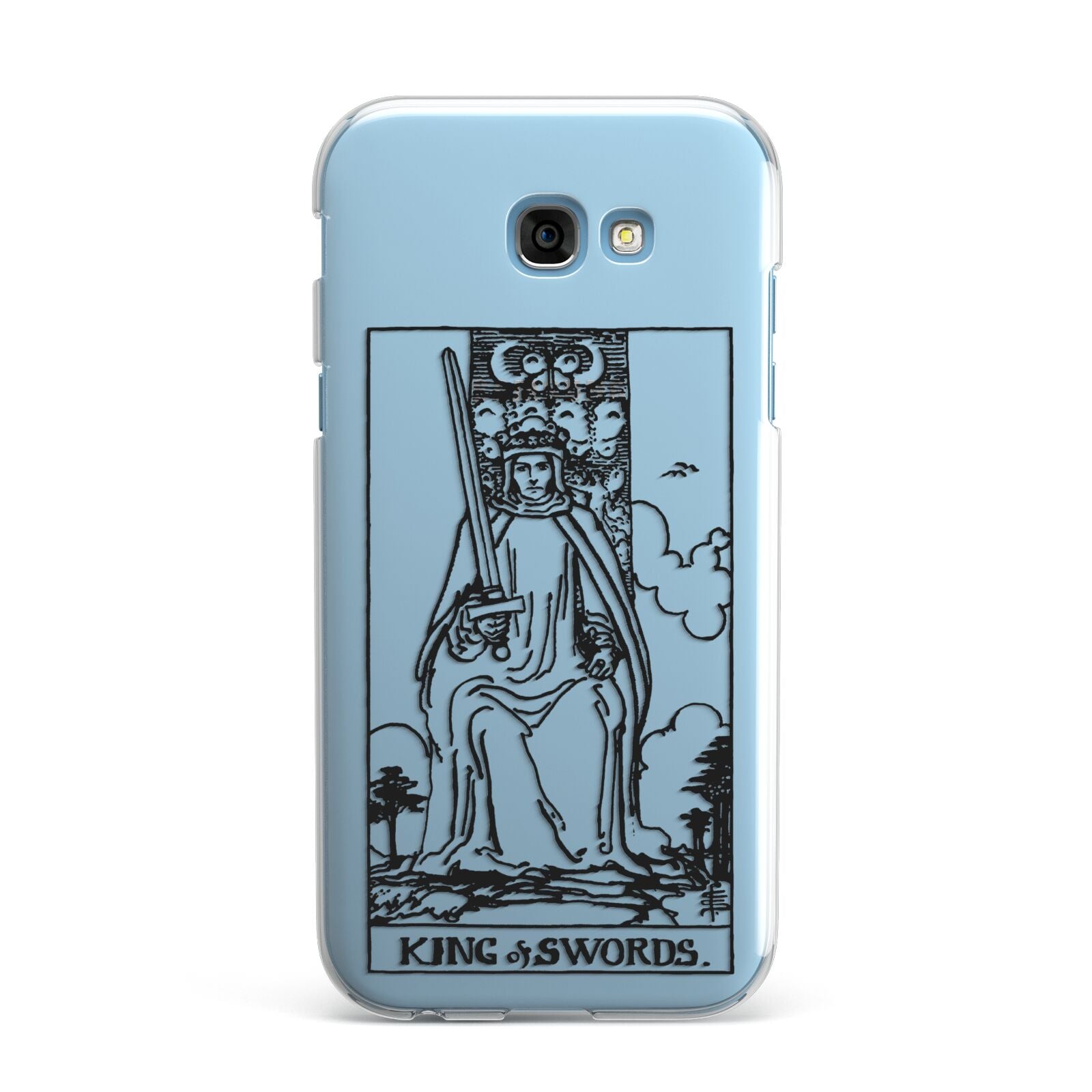 King of Swords Monochrome Samsung Galaxy A7 2017 Case