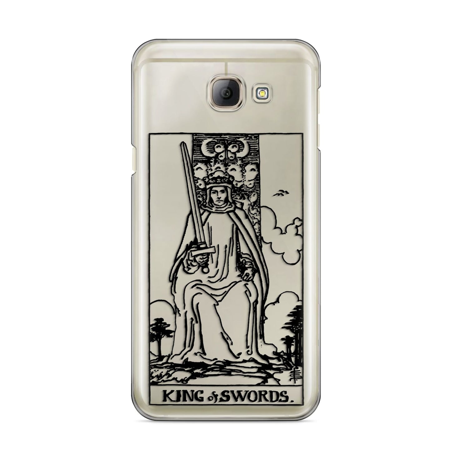 King of Swords Monochrome Samsung Galaxy A8 2016 Case