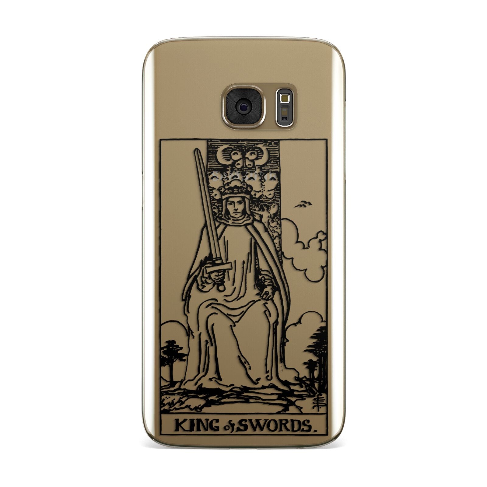 King of Swords Monochrome Samsung Galaxy Case