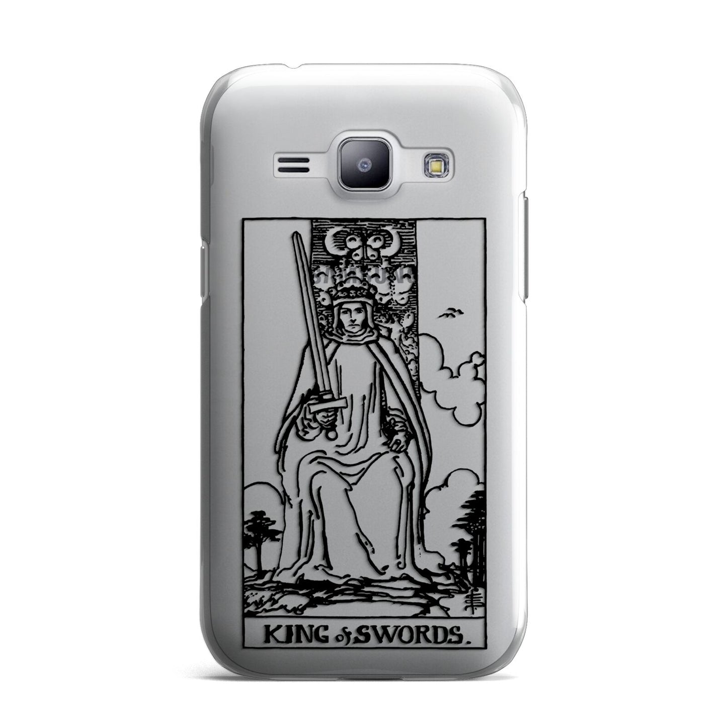 King of Swords Monochrome Samsung Galaxy J1 2015 Case