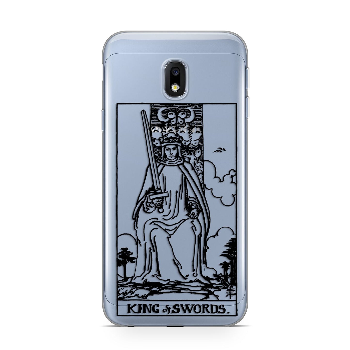 King of Swords Monochrome Samsung Galaxy J3 2017 Case