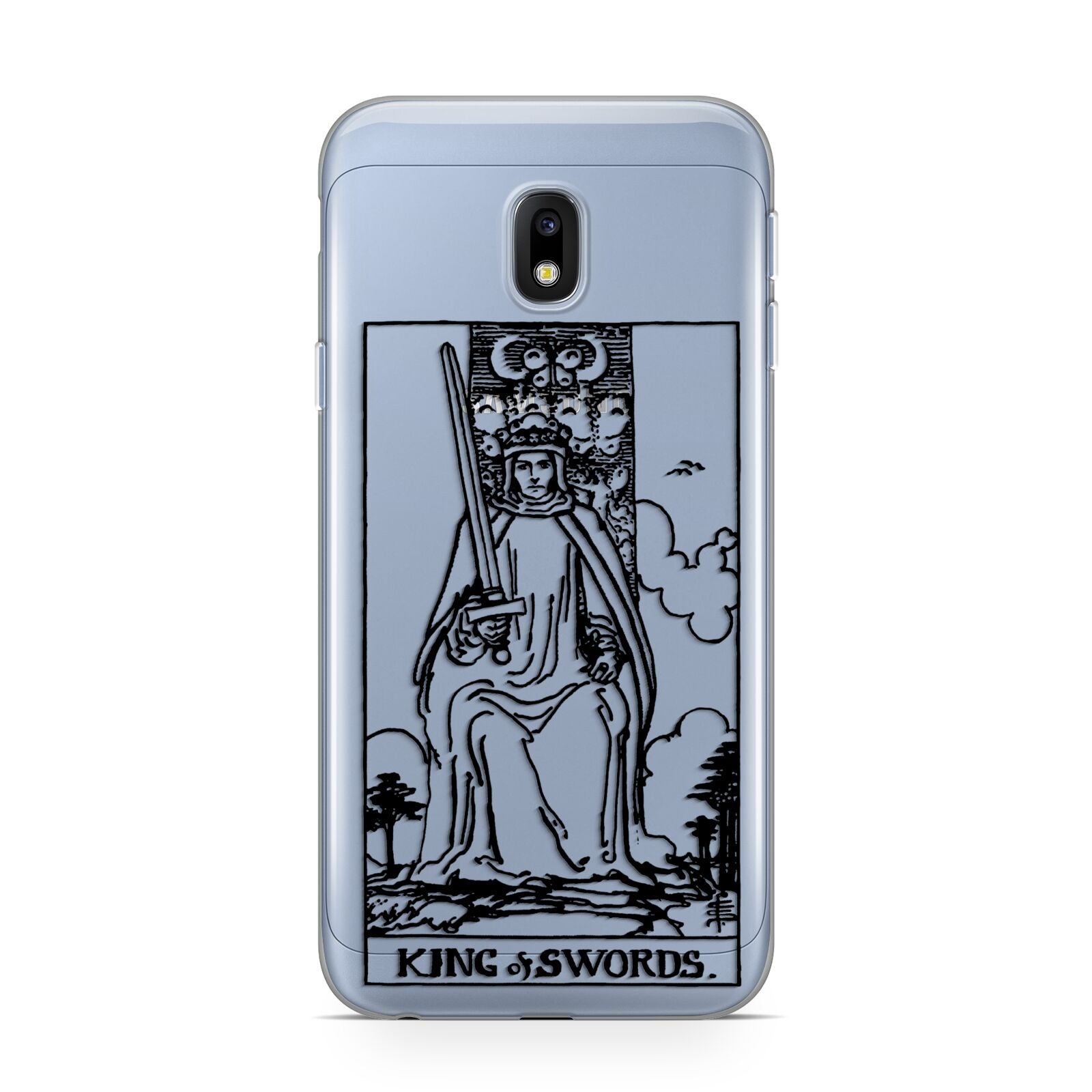 King of Swords Monochrome Samsung Galaxy J3 2017 Case