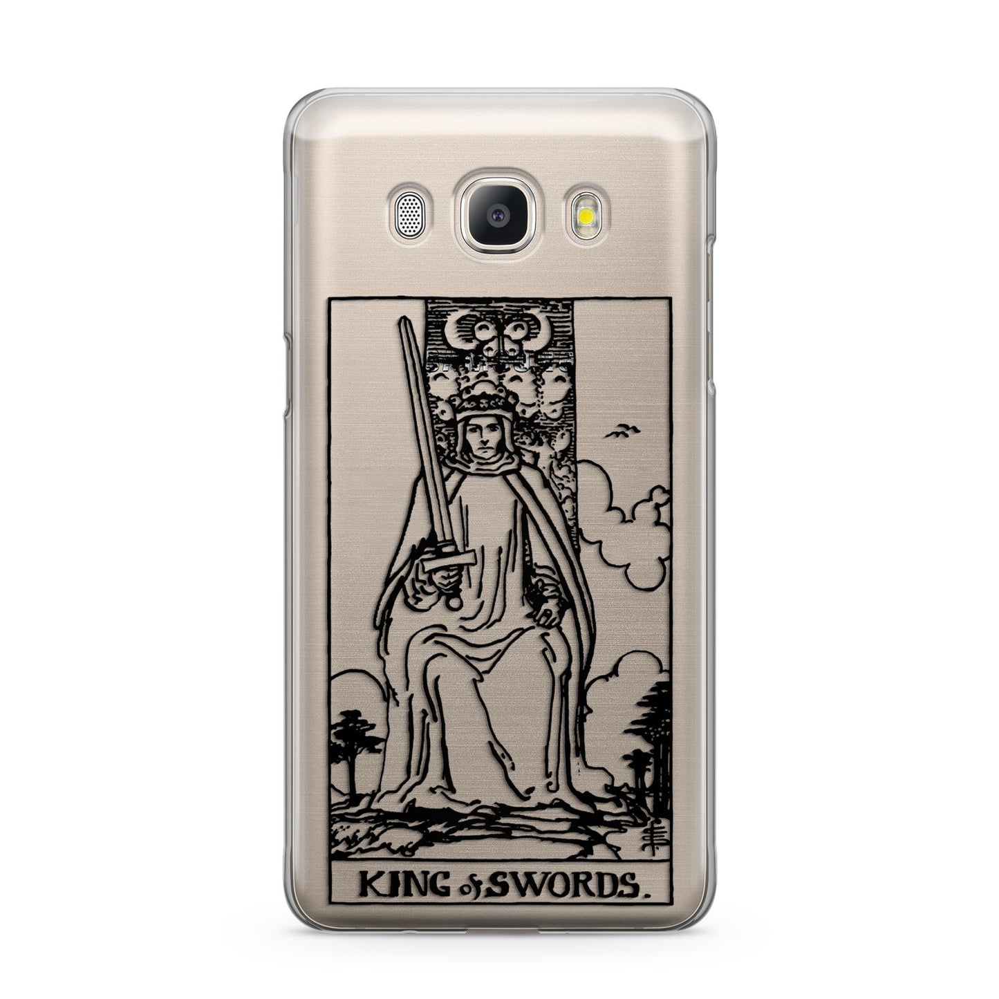 King of Swords Monochrome Samsung Galaxy J5 2016 Case