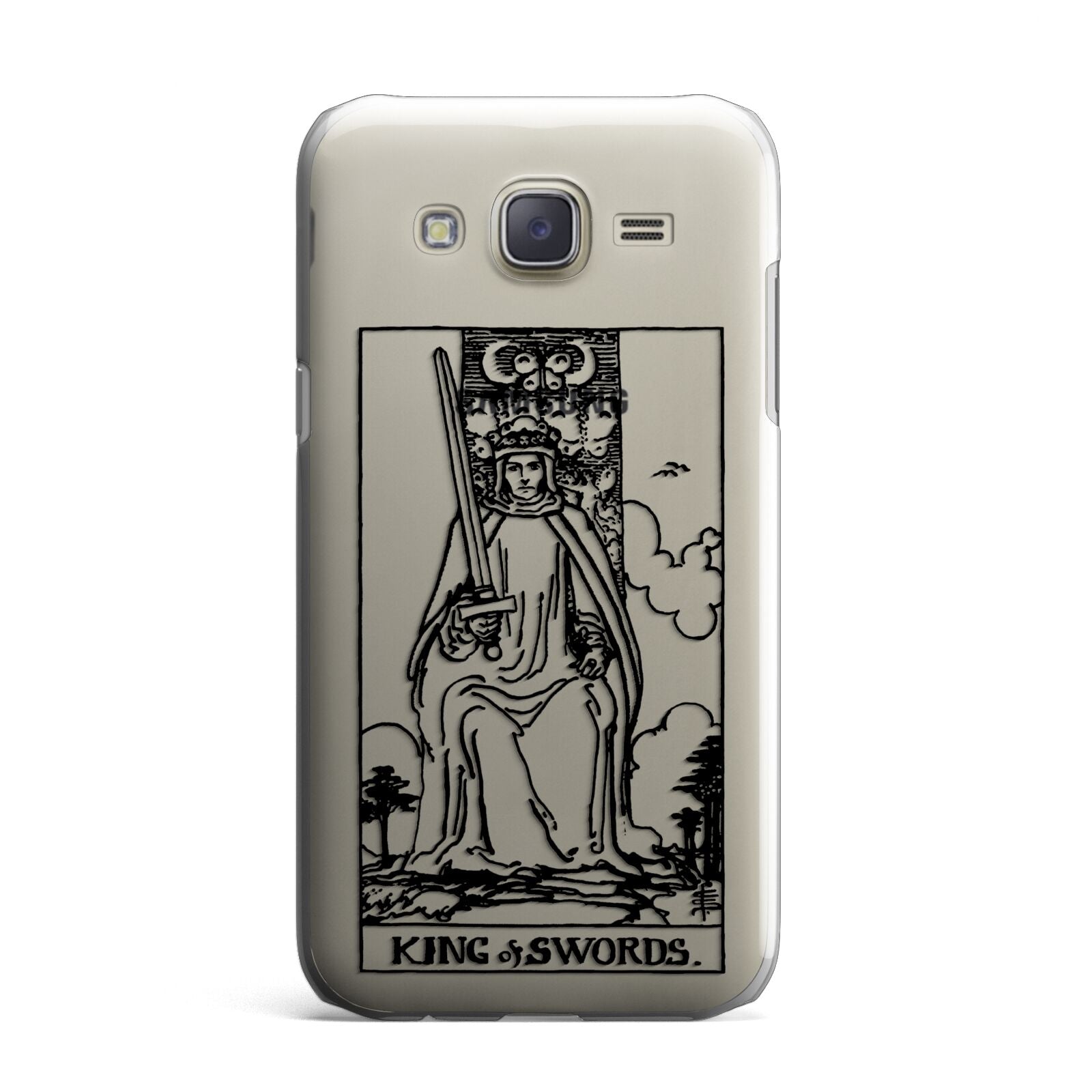 King of Swords Monochrome Samsung Galaxy J7 Case
