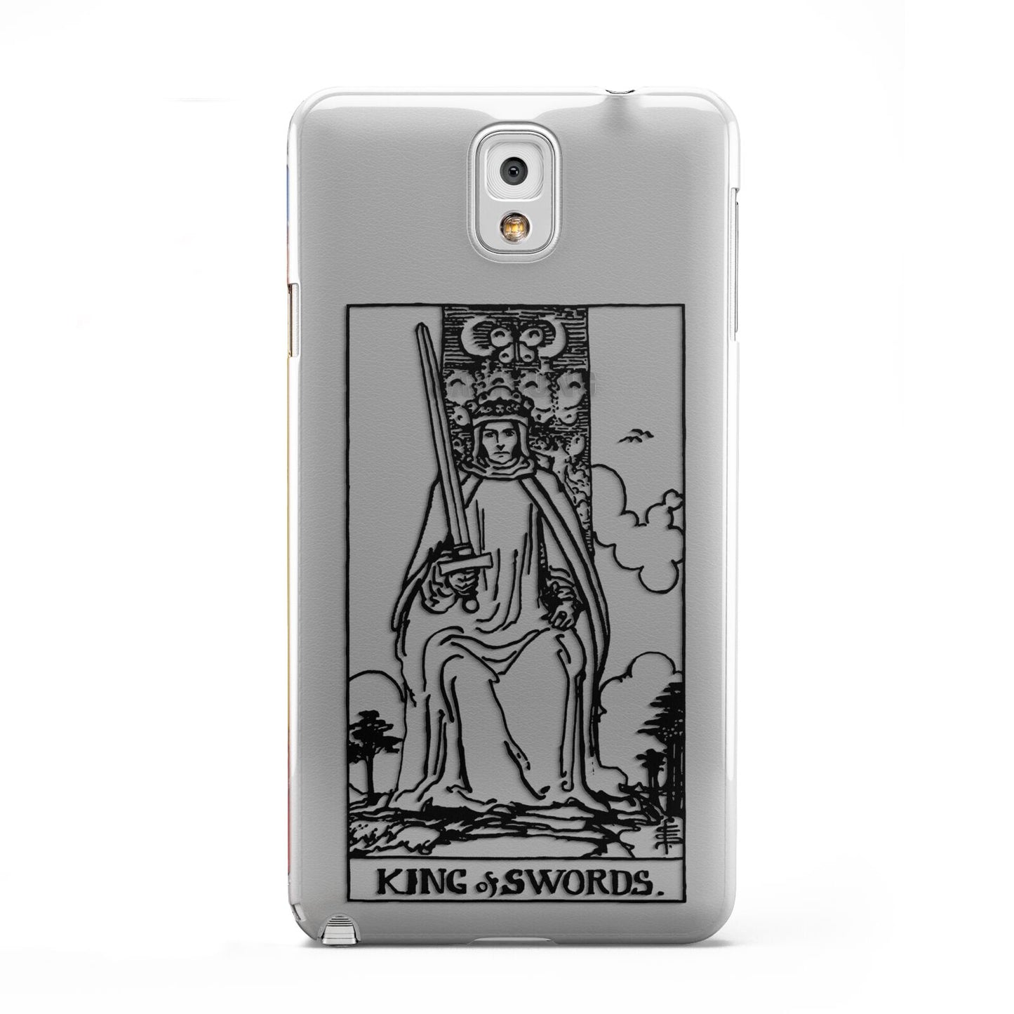 King of Swords Monochrome Samsung Galaxy Note 3 Case