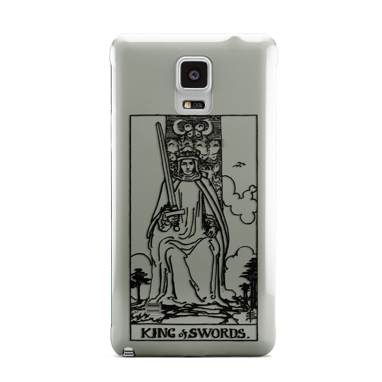King of Swords Monochrome Samsung Galaxy Note 4 Case
