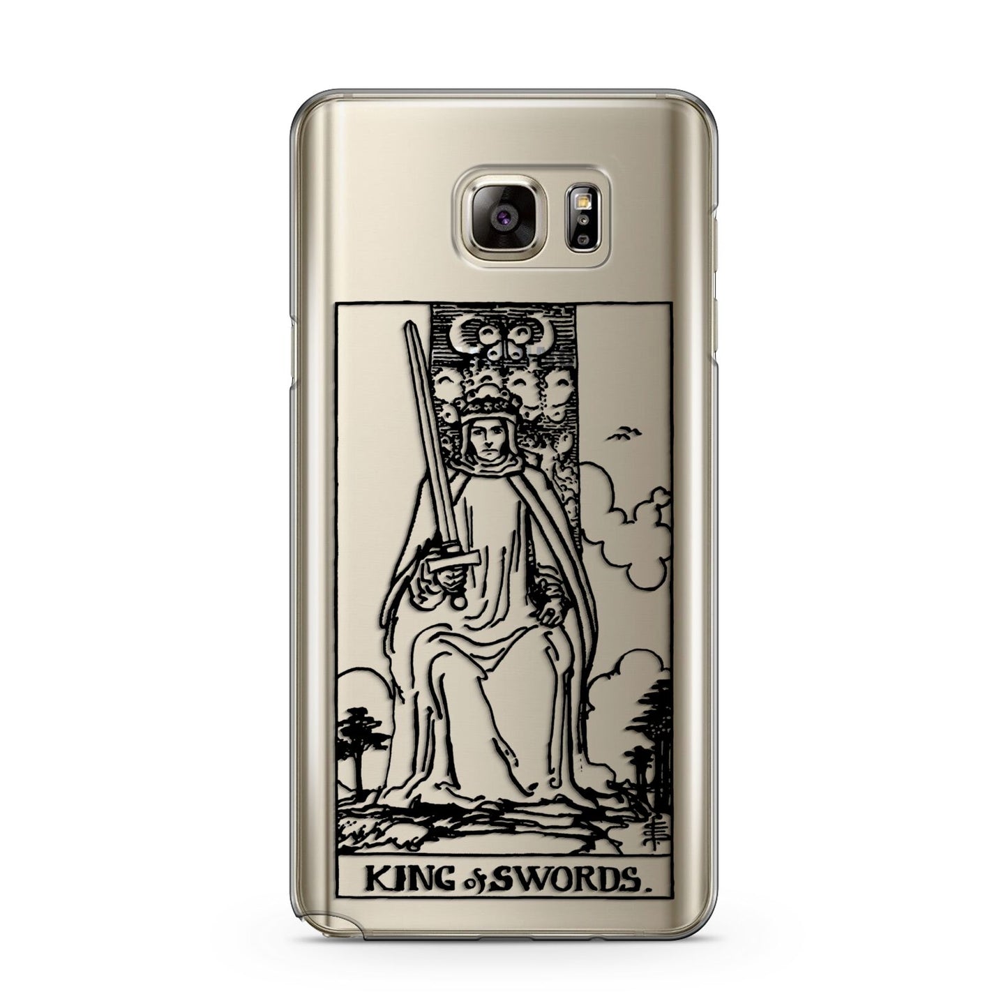 King of Swords Monochrome Samsung Galaxy Note 5 Case
