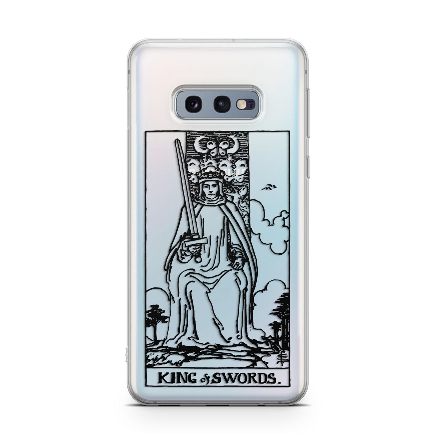 King of Swords Monochrome Samsung Galaxy S10E Case