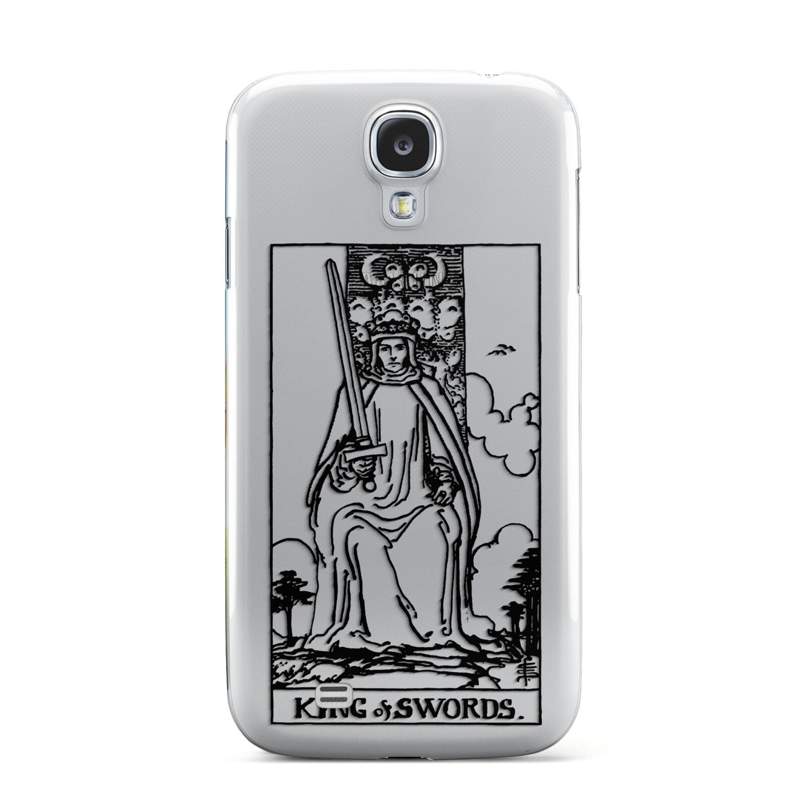 King of Swords Monochrome Samsung Galaxy S4 Case