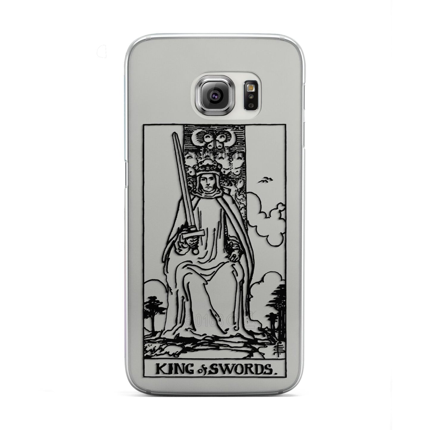 King of Swords Monochrome Samsung Galaxy S6 Edge Case