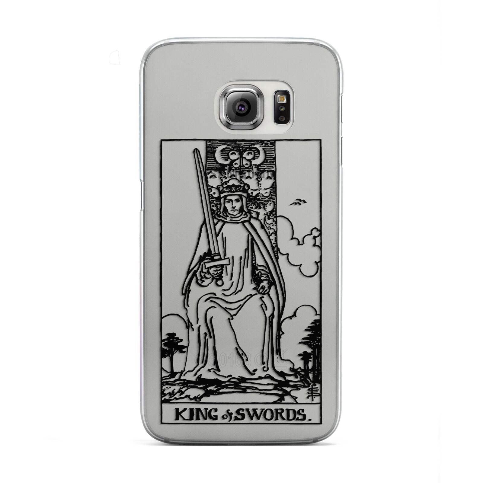 King of Swords Monochrome Samsung Galaxy S6 Edge Case