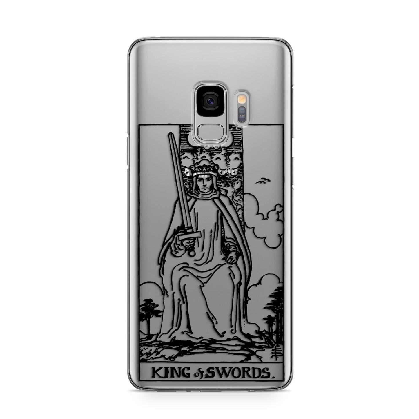 King of Swords Monochrome Samsung Galaxy S9 Case