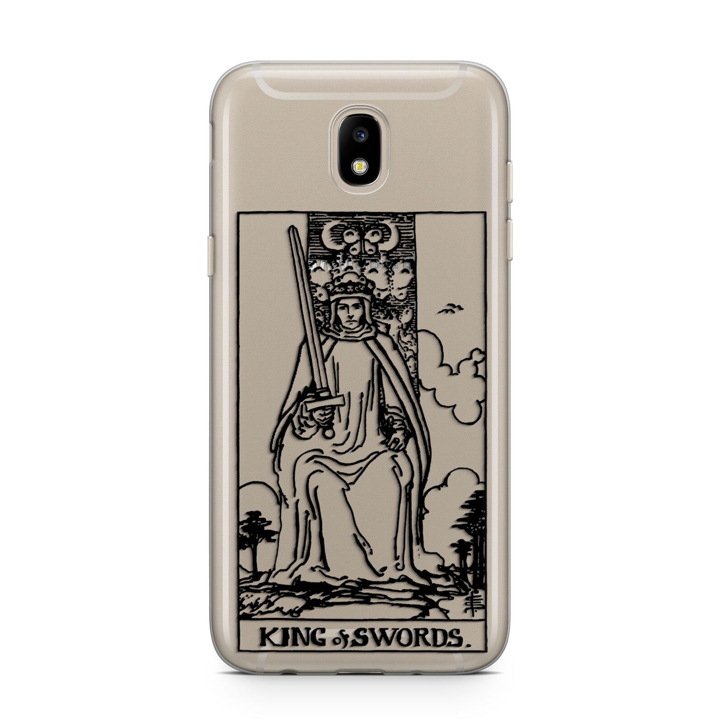 King of Swords Monochrome Samsung J5 2017 Case