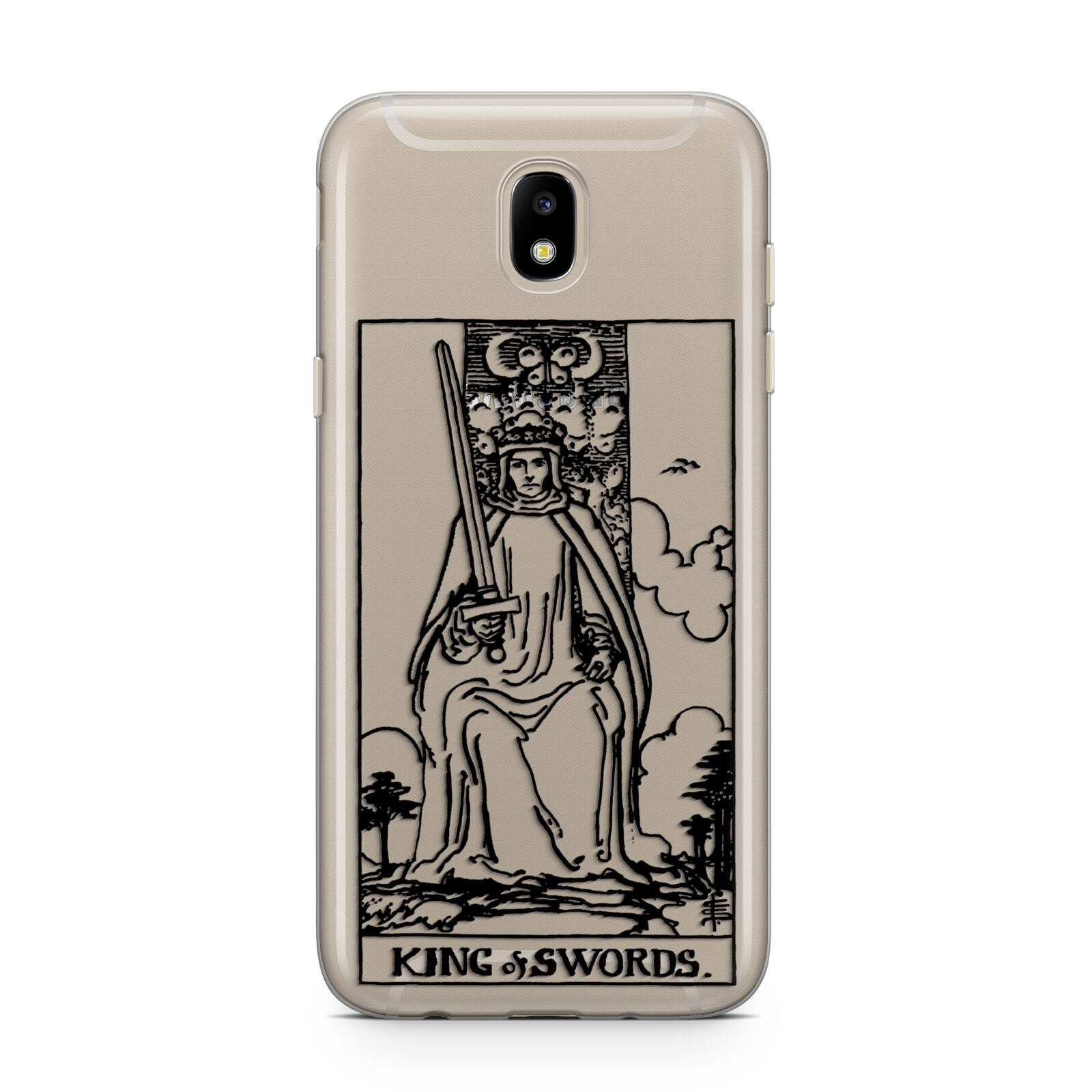 King of Swords Monochrome Samsung J5 2017 Case