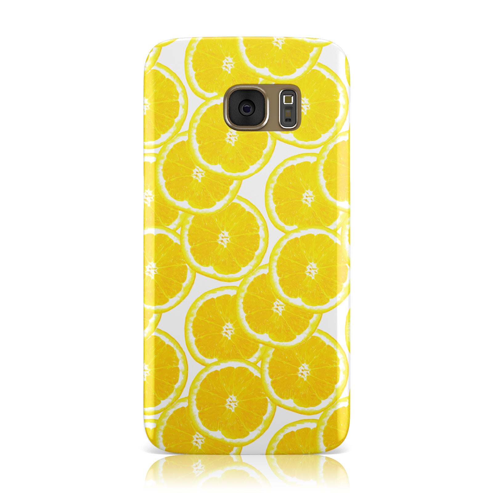 Lemon Fruit Slices Samsung Galaxy Case