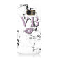Personalised Lipstick Kiss Initials Marble Samsung Galaxy Case