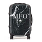 Marble Star Initials Personalised Suitcase