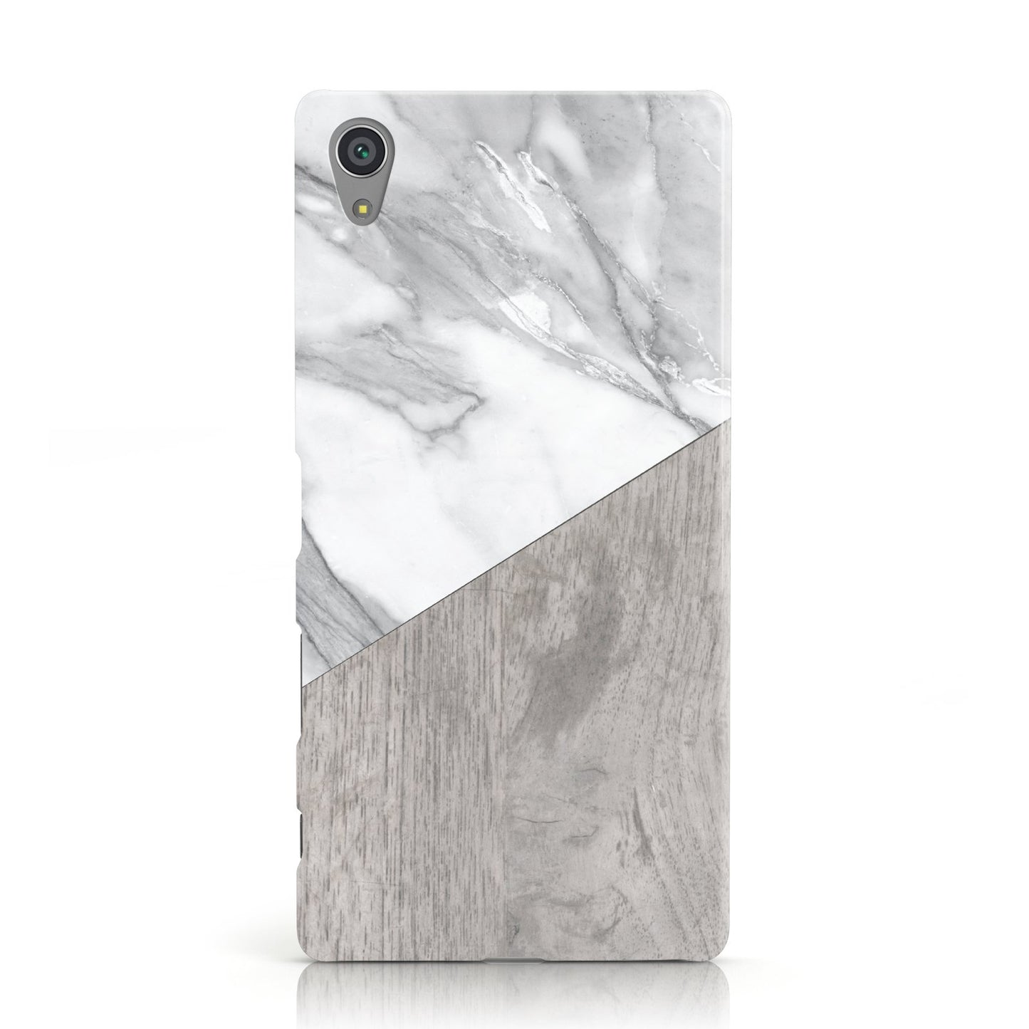 Marble Wood Geometric 5 Sony Xperia Case