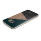 Marble Wood Geometric 6 Samsung Galaxy Case Top Cutout
