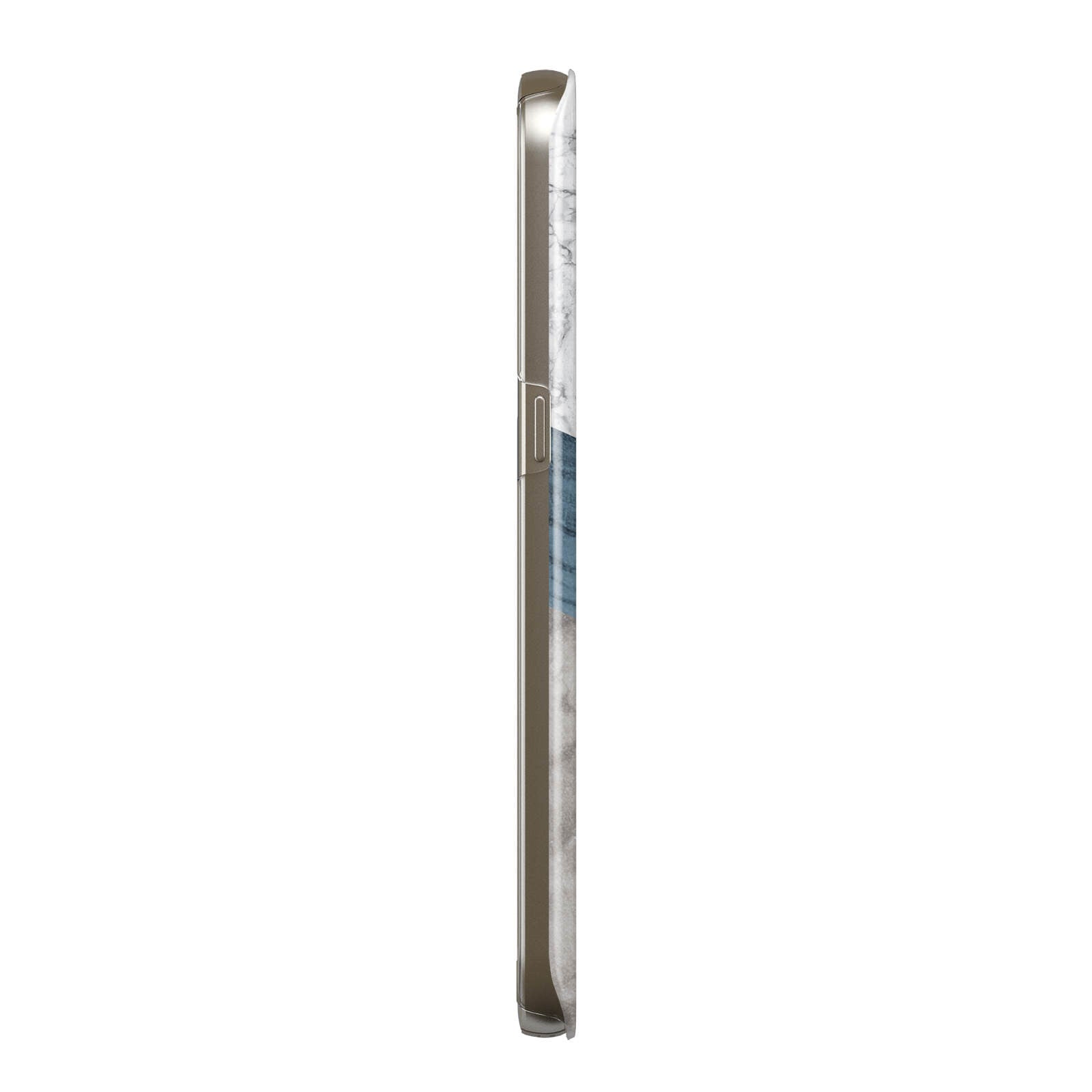 Marble Wood Geometric 8 Samsung Galaxy Case Side View