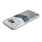 Marble Wood Geometric 8 Samsung Galaxy Case Top Cutout