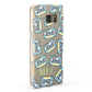 Personalised Mix Tape Initials Clear Samsung Galaxy Case Fourty Five Degrees