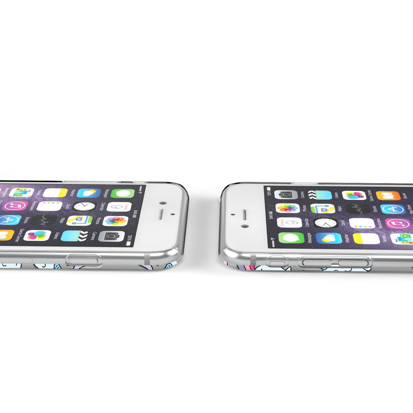 New Born Unicorn Personalised Apple iPhone Case Ports Cutout