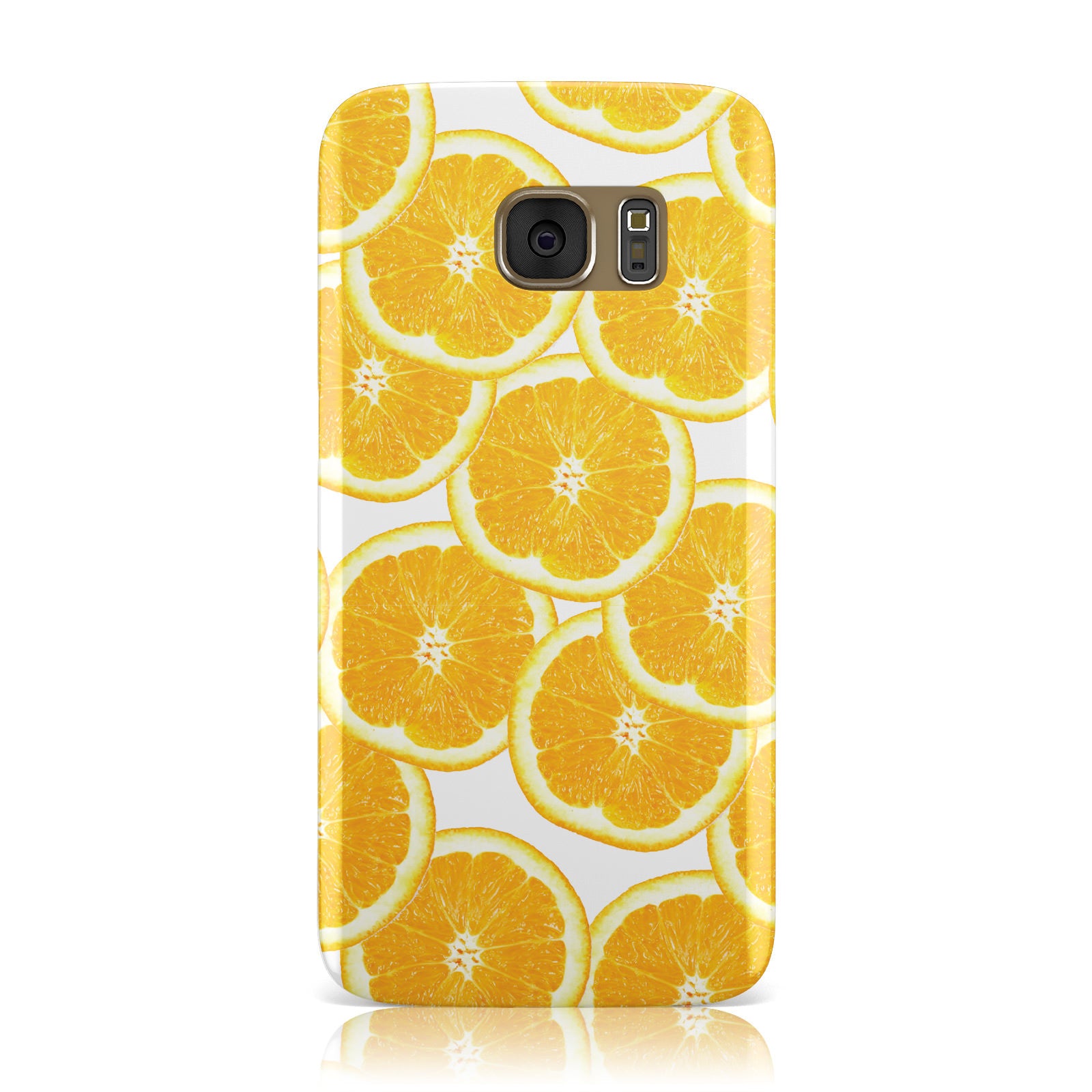 Orange Fruit Slices Samsung Galaxy Case