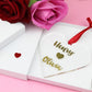 Personalised Couple's Names In Love Acrylic Heart