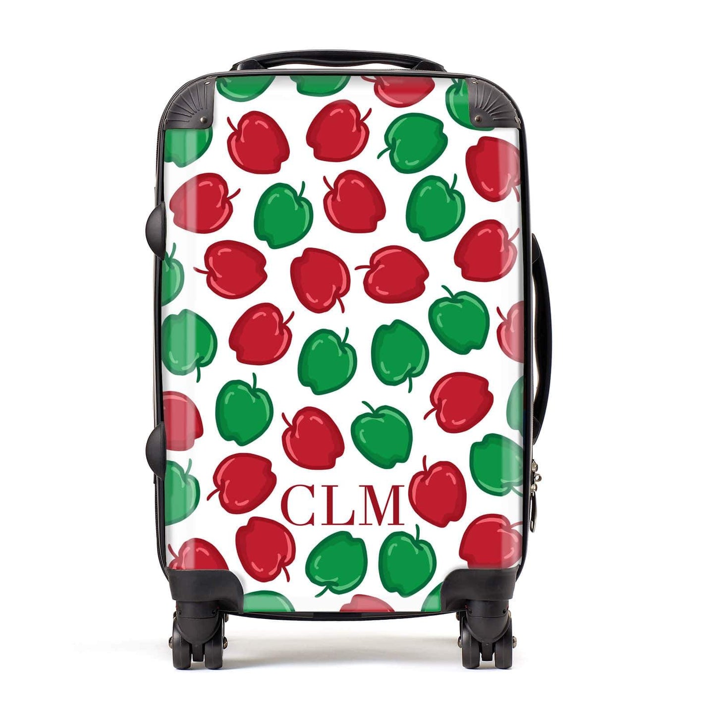 Personalised Apples Initials Suitcase