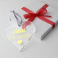 Personalised Name Be My Valentine Foiled Heart in Gift Box