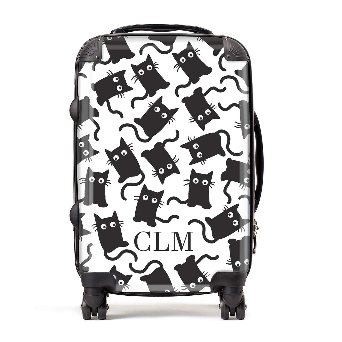 Personalised Cat Initials Suitcase
