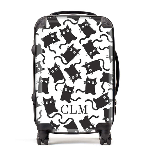 Personalised Cat Initials Suitcase