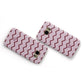 Personalised Chevron Burgundy Samsung Galaxy Case Flat Overview