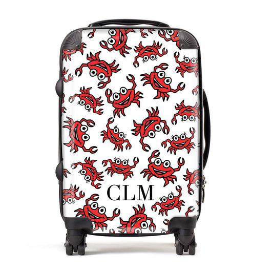 Personalised Crab Initials Suitcase