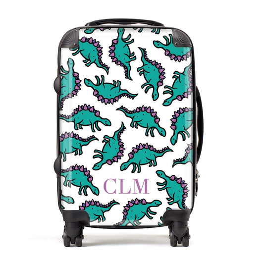 Personalised Dinosaur Monogrammed Suitcase